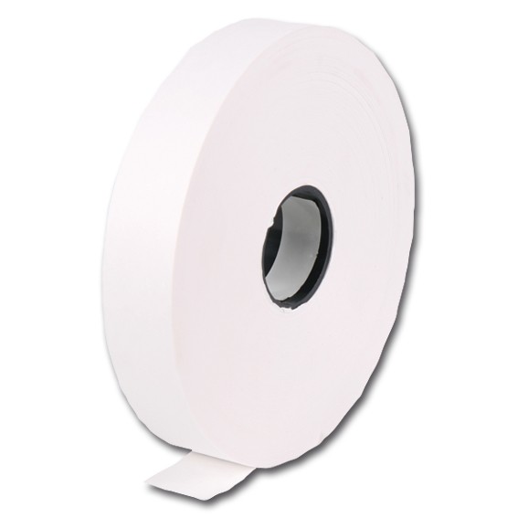 Banderolierband Papier weiß