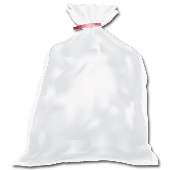 Flach-Beutel - LDPE 100 % Regenerat 100 my