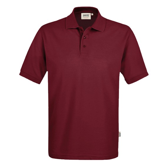 HAKRO 569 MIKRALINAR ECO weinrot - Polo-Shirt