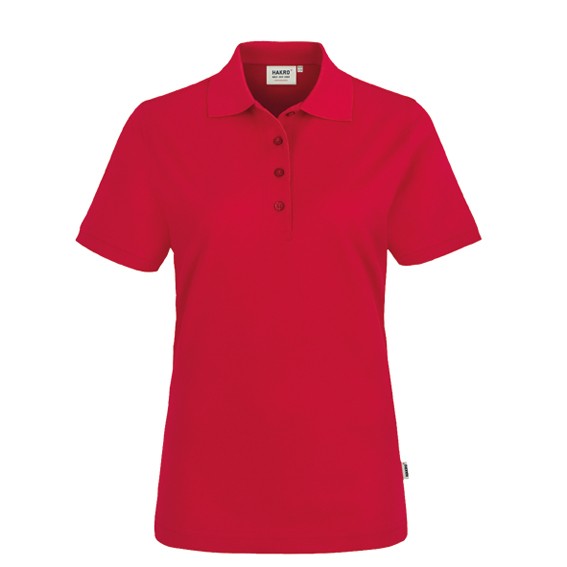 HAKRO 216 TOP WOMEN MIKRALINAR rot - Polo-Shirt