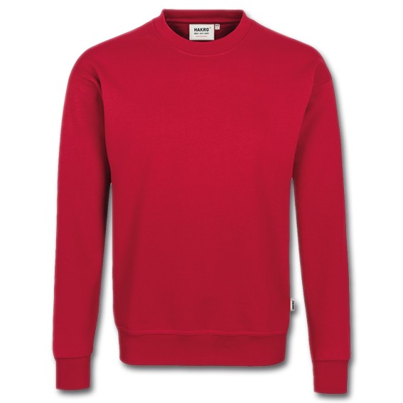 HAKRO 475 MIKRALINAR rot - Sweatshirt