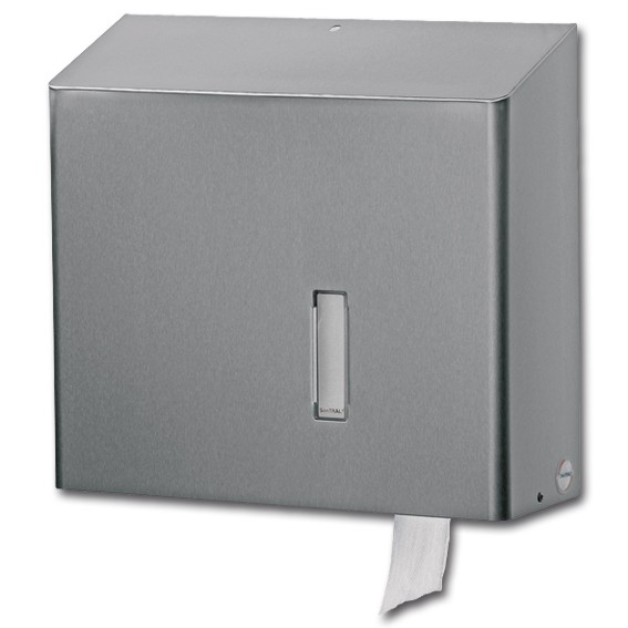 SanTRAL Classic - WC-Papierspender RHU 31 E Steel Touch