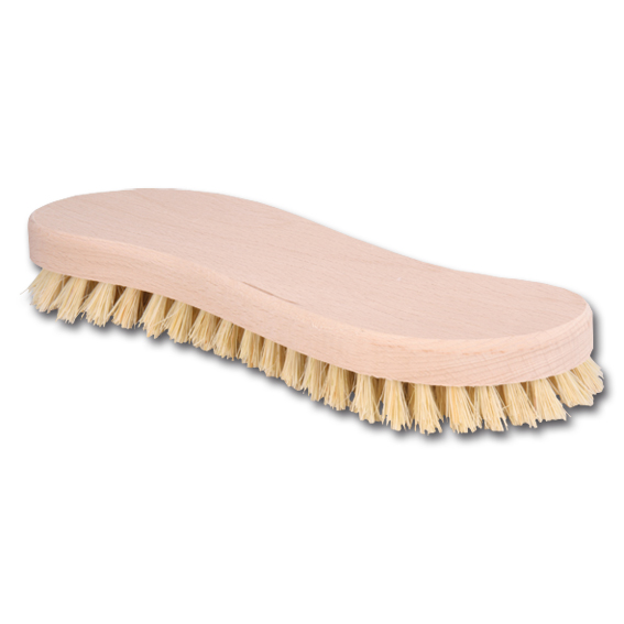 Redecker Scheuerbürste Mit Bügelgriff – Aus Geöltem Buchenholz, 22 Cm, Fibre-Borsten