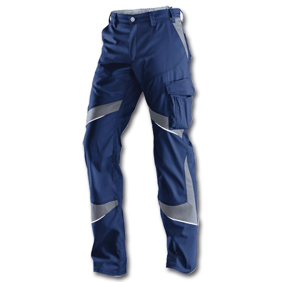 KÜBLER ACTIVIQ 2850 dunkelblau/anthrazit - Stretch-Bundhose