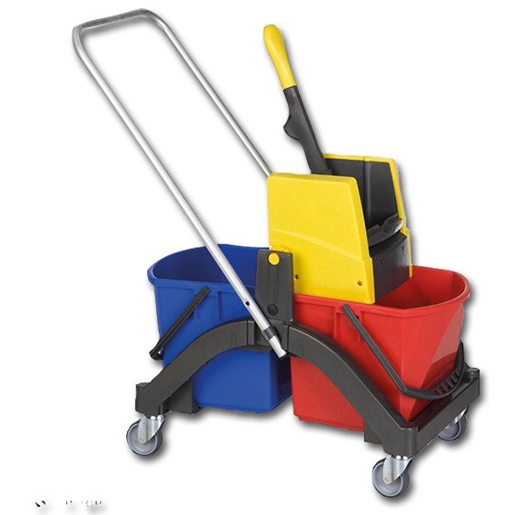 AQUVA Vermop doppelt - Reinigungswagen