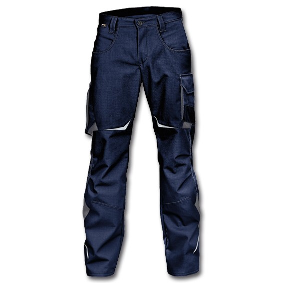 KÜBLER PULSSCHLAG 2424 dunkelblau/anthrazit - Bundhose