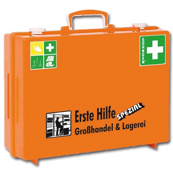 Erste-Hilfe-Koffer SPEZIAL MT-CD Großhandel & Lagerei