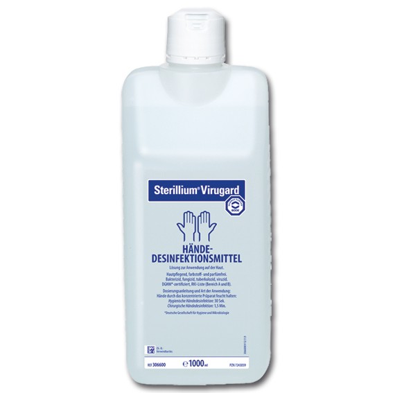 STERILLIUM Virugard - Händedesinfektionsmittel 1 l, Flasche