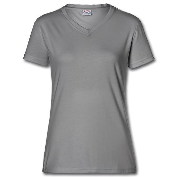 KÜBLER SHIRTS 5024 mittelgrau - Damen-T-Shirt
