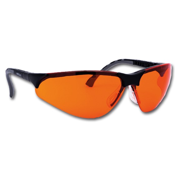 TERMINATOR schwarz/orange - Schutzbrille