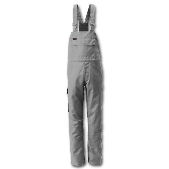 Latzhose 95505 Proban grau - Schweißerschutz