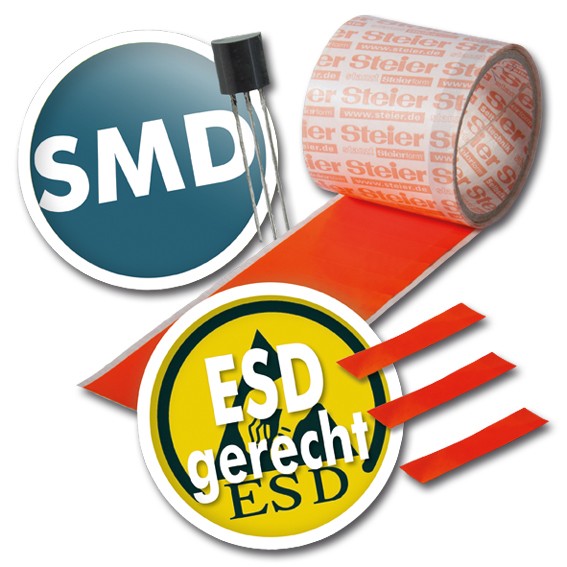 SMD-Gurtverschließer, ESD-gerecht