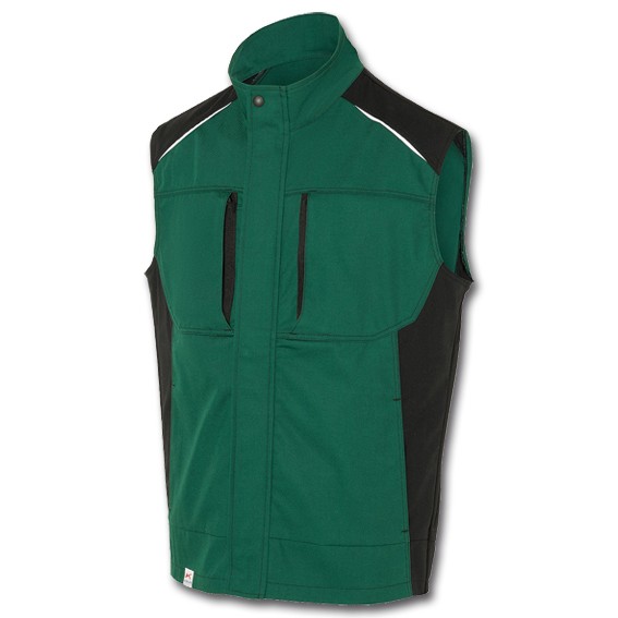 KÜBLER ACTIVIQ 7250 moosgrün/schwarz - Weste