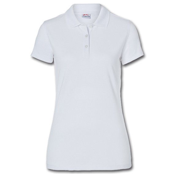 KÜBLER SHIRTS 5026 weiß - Damen-Polo-Shirt