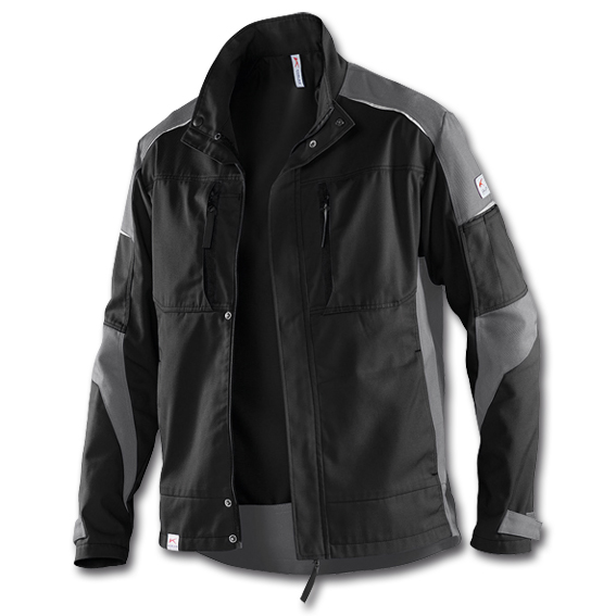 KÜBLER ACTIVIQ 1250 Jacke schwarz anthrazit | STRENGE SHOP