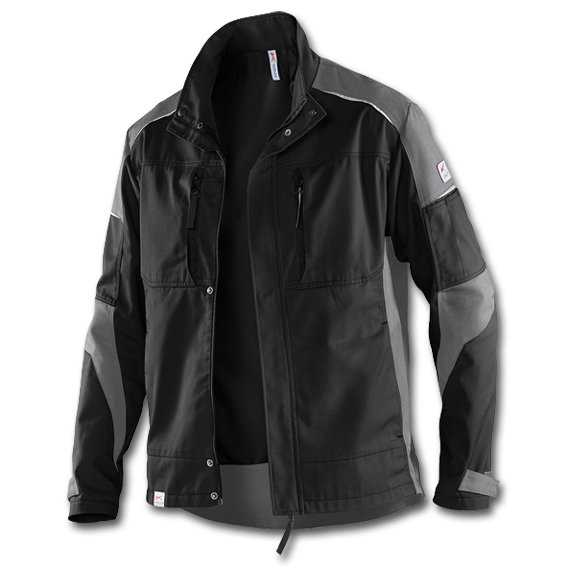 KÜBLER SHOP | STRENGE 1250 Jacke anthrazit ACTIVIQ schwarz