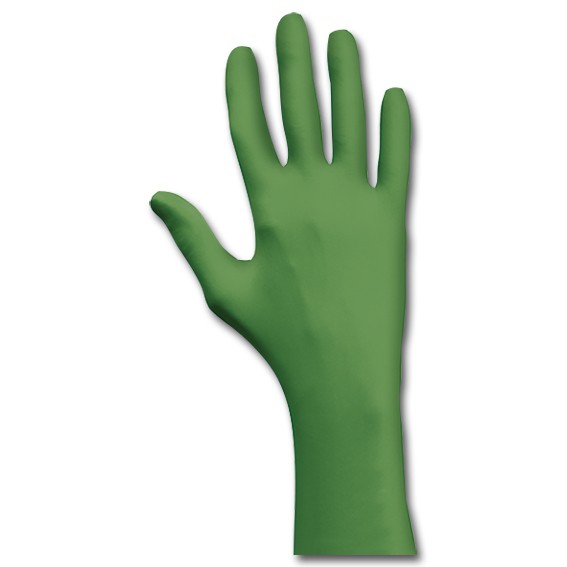 SHOWA 6110 PF EBT - Einmalschutzhandschuhe grün