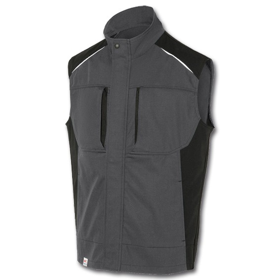 KÜBLER ACTIVIQ 7250 anthrazit/schwarz - Weste