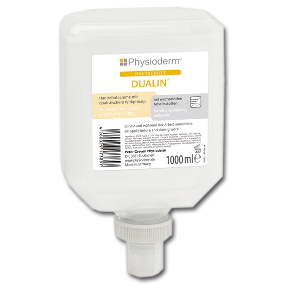 Physioderm DUALIN parfümiert - Hautschutz 1 l, Spenderflasche