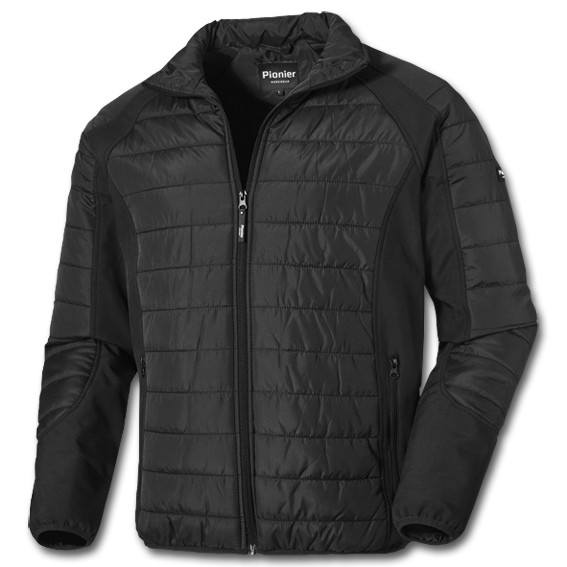 Pionier Steppjacke schwarz