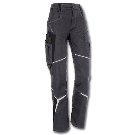 KÜBLER BODYFORCE 2325 anthrazit/schwarz - Damenbundhose