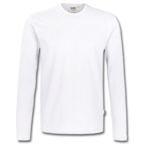 HAKRO 278 HEAVY weiß - Longsleeve