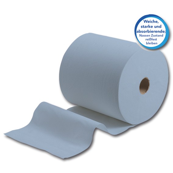 SCOTT 6668 - 20cm x 304 m - 1-lagig - blau - Papierhandtuchrolle