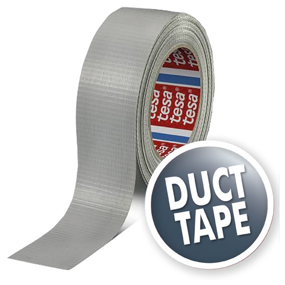 tesa 4662 duct tape matt / silber - Gewebeband