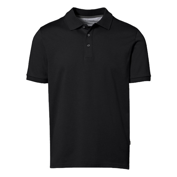 HAKRO 814 COTTON TEC schwarz - Polo-Shirt
