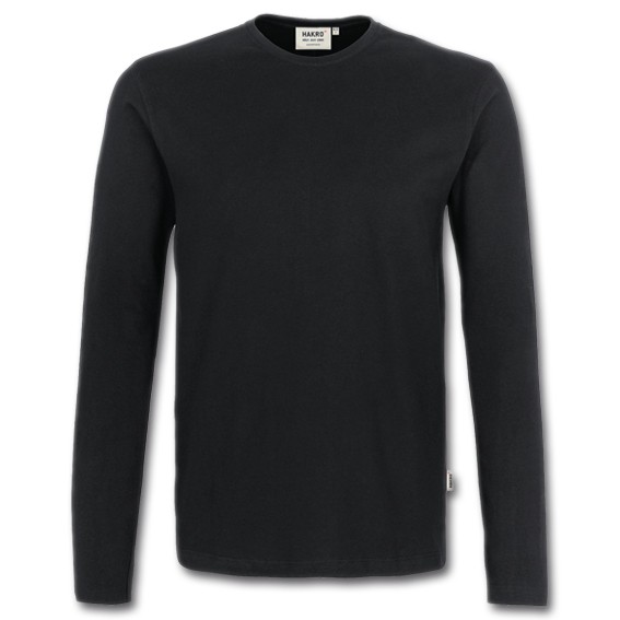 HAKRO 278 HEAVY schwarz - Longsleeve
