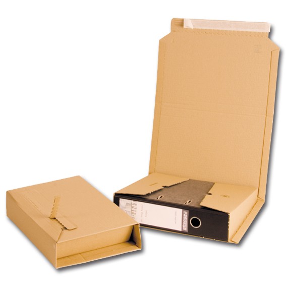 ORDNERPAC braun - Ordner-Verpackung