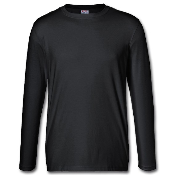 KÜBLER SHIRTS 5025 schwarz - Longsleeve