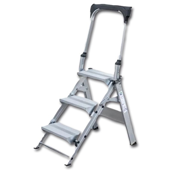 Klapptreppe mit Haltebügel