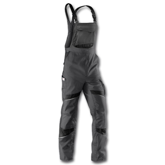 KÜBLER ACTIVIQ 3250 anthrazit/schwarz - Latzhose