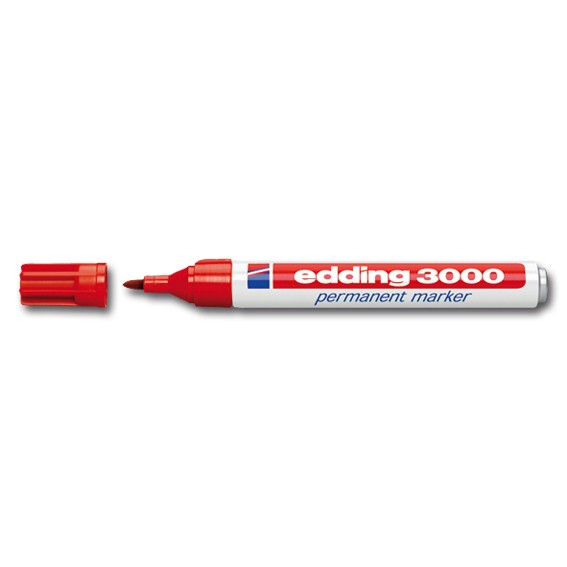 Edding 3000 rot - Markierstift