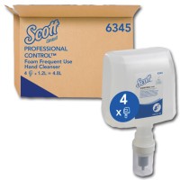 SCOTT PROFESSIONAL CONTROL 6345 unparfümierter - Schaumhandseife Hohe Kapazität- bis zu 1748 Portionen pro Liter