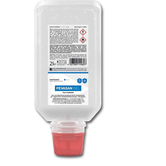 PEVASAN Gel - Hautschutz 2 l, Softflasche