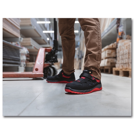 ELTEN Laslo ESD S1P Chaussures De Sécurité Homme - Cuir Respirant