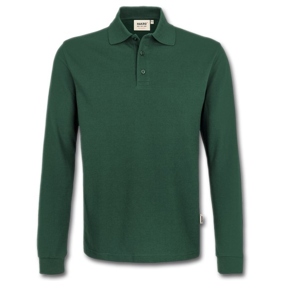 HAKRO 815 PERFORMANCE tanne - Langarmpoloshirt
