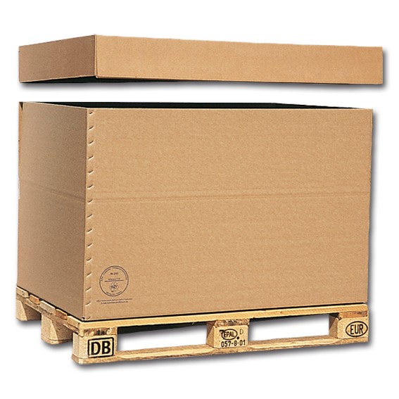 Boden oder Deckel für Palettenkartonagen