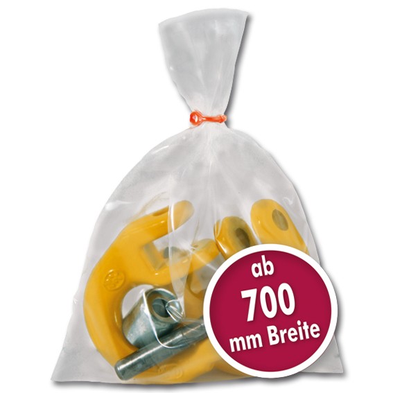Flach-Beutel - LDPE ab 700 mm Breite