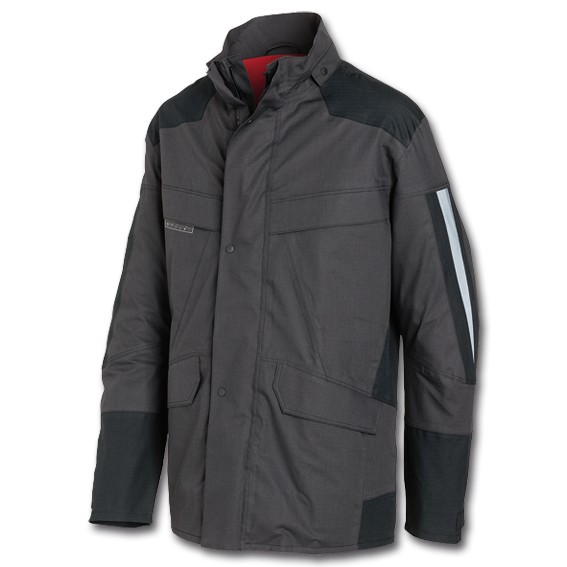 KÜBLER PROTECTIQ arc1 PSA 3 1392 anthrazit/schwarz - Wetterjacke