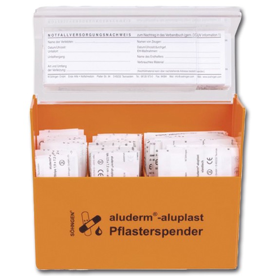 ALUDERM ALUPLAST Pflasterspender gefüllt