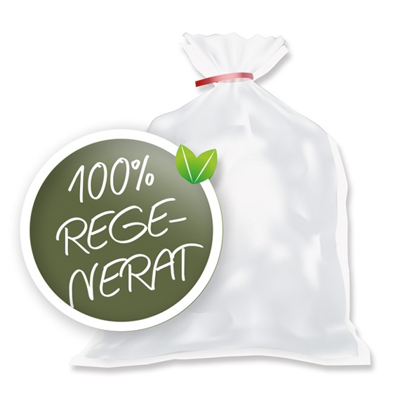 Flach-Beutel - LDPE 100 % Regenerat 50 my