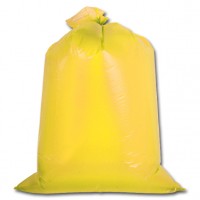 Säcke - 120 l - LDPE - gelb Optimal für die Mülltrennung