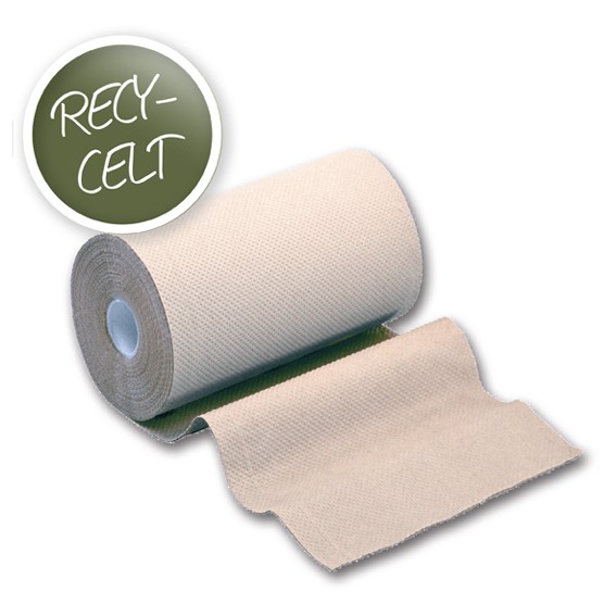 Papierhandtuchrolle - 24 x 38 cm / 54 m perforiert - 2-lagig - natur