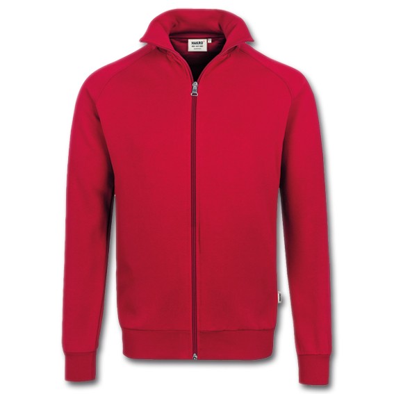 HAKRO 606 rot - College-Jacke