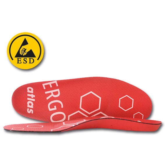atlas ERGO-MED - Einlegesohle red