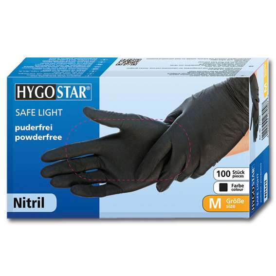 Schutzhandschuhe Nitril Black puderfrei | S | 3600011652