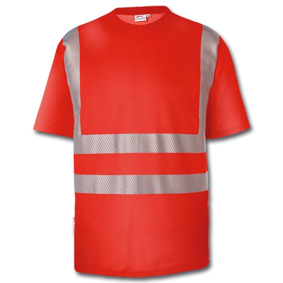 KÜBLER REFLECTIQ PSA 2 5043 warnrot - T-Shirt